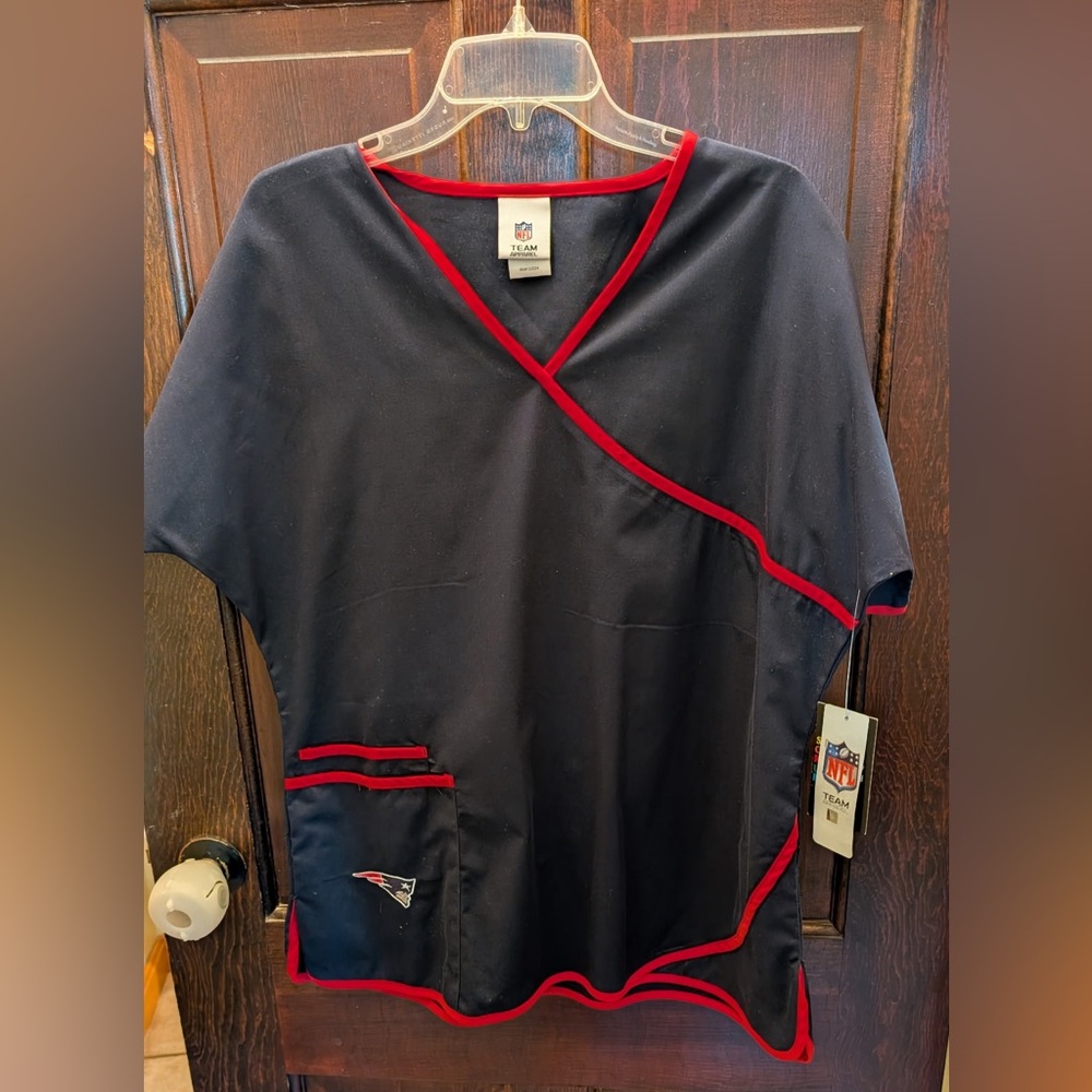 Patriots NFL licensed scrubs